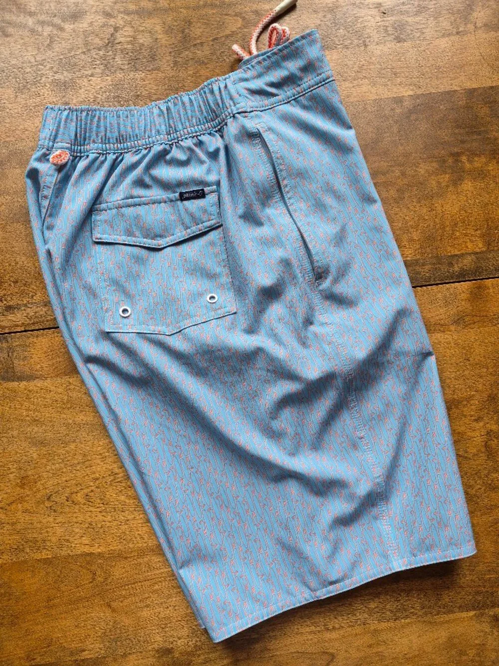 Johnnie O swim trunks Mens Med Board Shorts All Over Print Surf Beach Liner